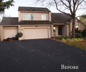 Award-winning Bloomington MN exterior remodel - before