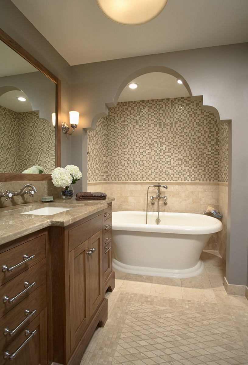 <p>Here’s the master bath added as a part of the project.</p>
